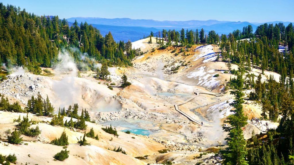 Geysers at Lassen Volcanic National Park