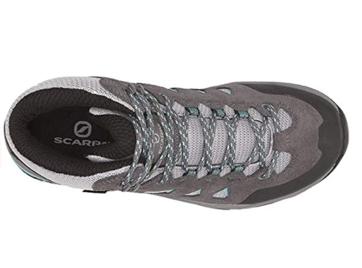 Scarpa Moraine GTX Mid Hiking shoes Dark Grey from the top