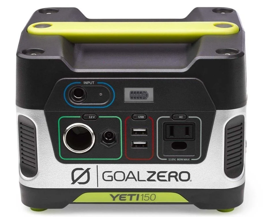 best portable power stations for camping-goal zero yeti 150 power station