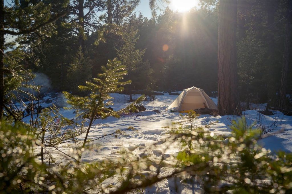 How To Insulate A Tent For Winter Camping - winter camping