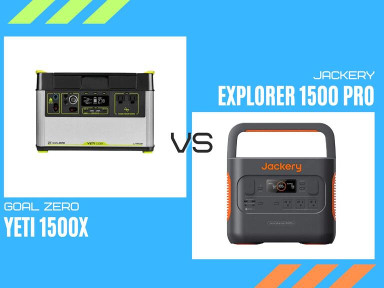 goal zero yeti 1500X vs jackery explorer 1500 pro