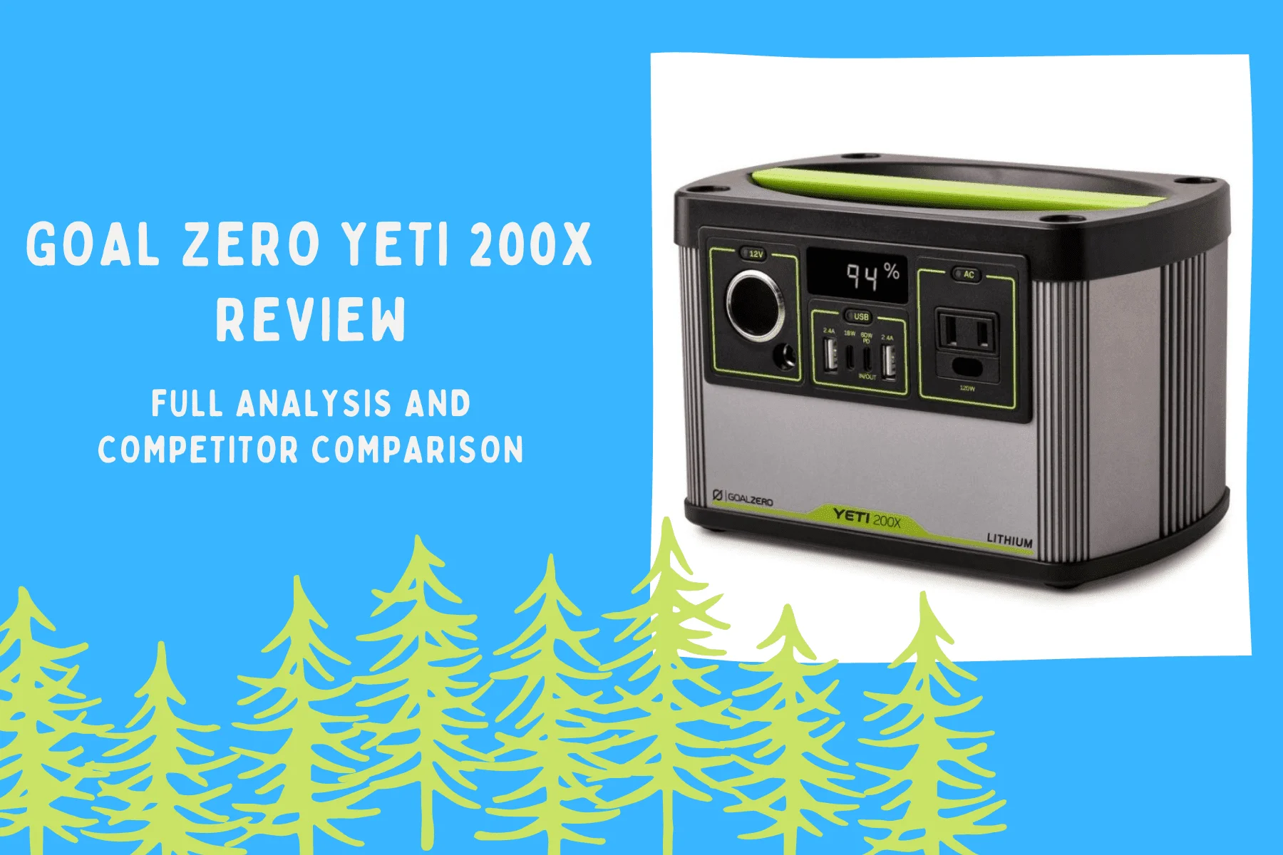 Yeti 200X  Goal Zero – Goal Zero UK