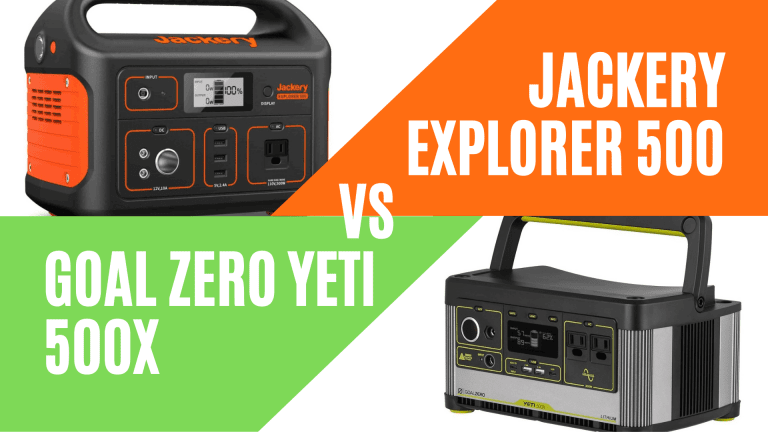 Jackery explorer 500 vs Goal Zero Yeti 500x