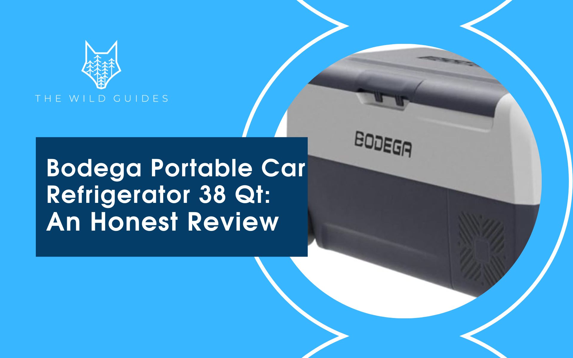 bodega 38qt portable car fridge